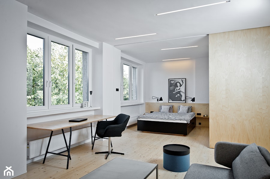 mieszkanie CMYK - Salon, styl minimalistyczny - zdjęcie od BRO.KAT