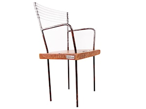 Krzesło Stalowe Pręty PMD320 - zdjęcie od Rekoforma- meble ze starego drewna i metalu