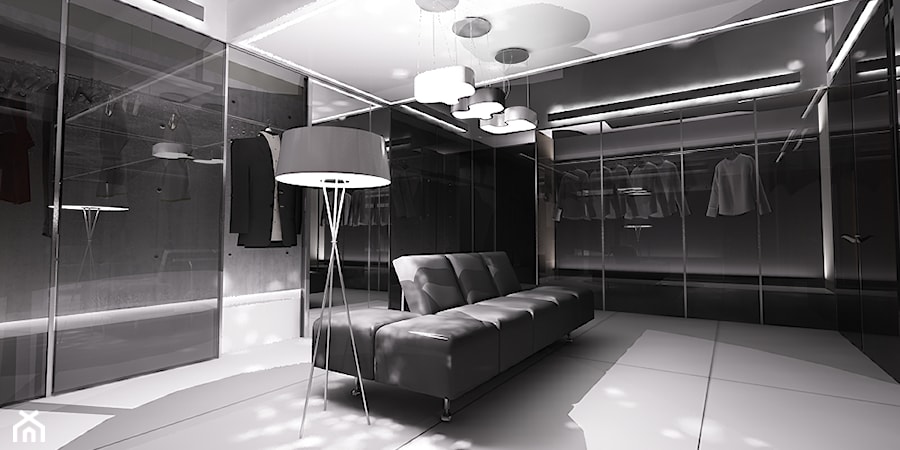 Wnętrza domu w Dębicy - Salon, styl nowoczesny - zdjęcie od DGMarchitekci