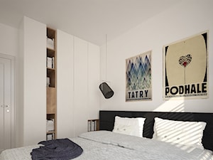 PROJEKT WNĘTRZ APARTAMENTU, WARSZAWA, KOLSKA - zdjęcie od Równo pod Sufitem Projektowanie Wnętrz