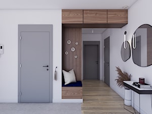 Mieszkanie na Wybrzeżu - Hol / przedpokój, styl nowoczesny - zdjęcie od Równo pod Sufitem Projektowanie Wnętrz