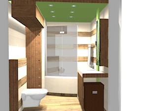 Łazienka z dodatkiem zielonego - zdjęcie od Unicad Design