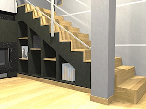 Zabudowa pod schodami - zdjęcie od Unicad Design