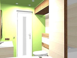 Łazienka z dodatkiem zielonego - zdjęcie od Unicad Design