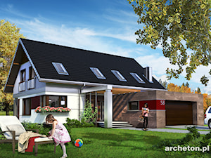 Projekt domu ZENON REX - zdjęcie od ARCHETON - Projekty i budowa domów