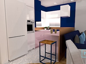 Pink And Blue dla nowoczesnej rodziny - Kuchnia, styl nowoczesny - zdjęcie od MdoKwadratu