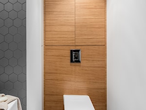 łazienka z hexami - zdjęcie od WMA Design