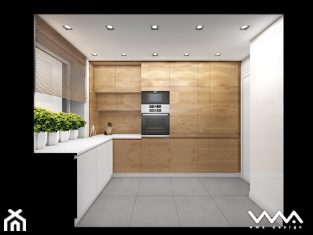 Aranżacje wnętrz - Kuchnia: kuchnia AW | home staging - WMA Design. Przeglądaj, dodawaj i zapisuj najlepsze zdjęcia, pomysły i inspiracje designerskie. W bazie mamy już prawie milion fotografii!