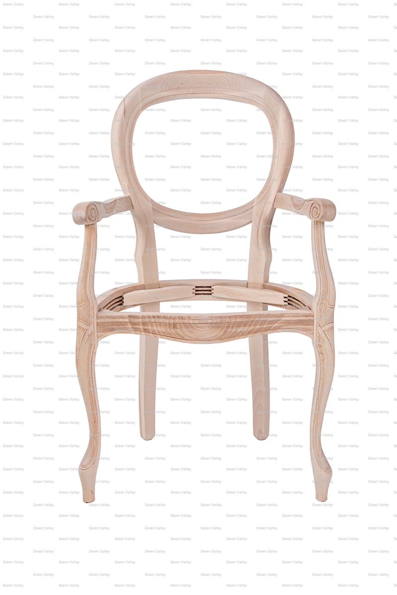 Klasyczne krzesła do jadalni - surowe stelaże - zdjęcie od Green Valley Meble Premium