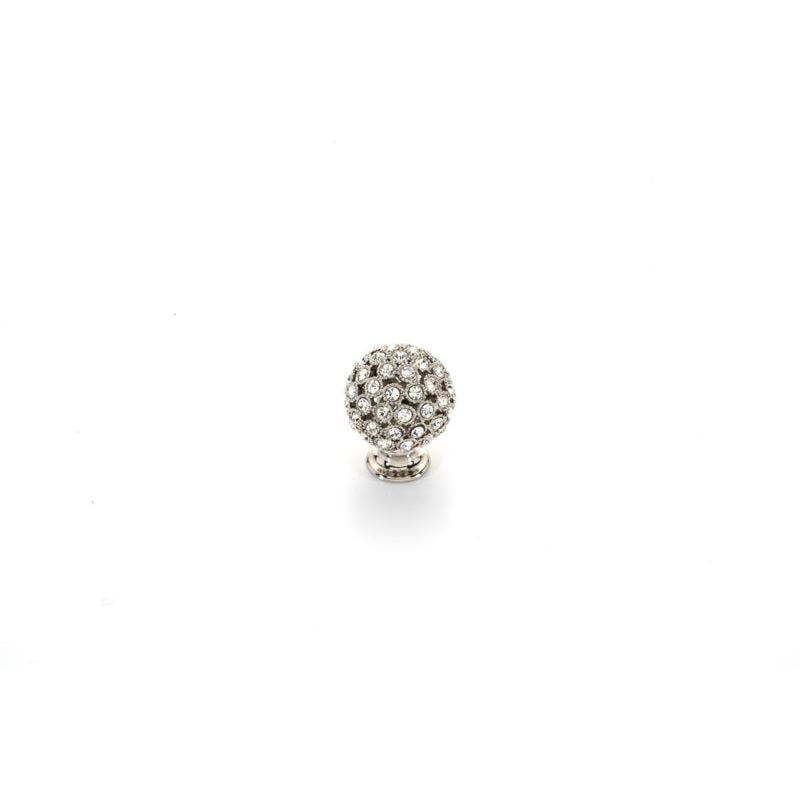 Gałka meblowa z kryształkami Swarovskiego - MOB 472 26 SWA 07 - zdjęcie od Green Valley Meble Premium
