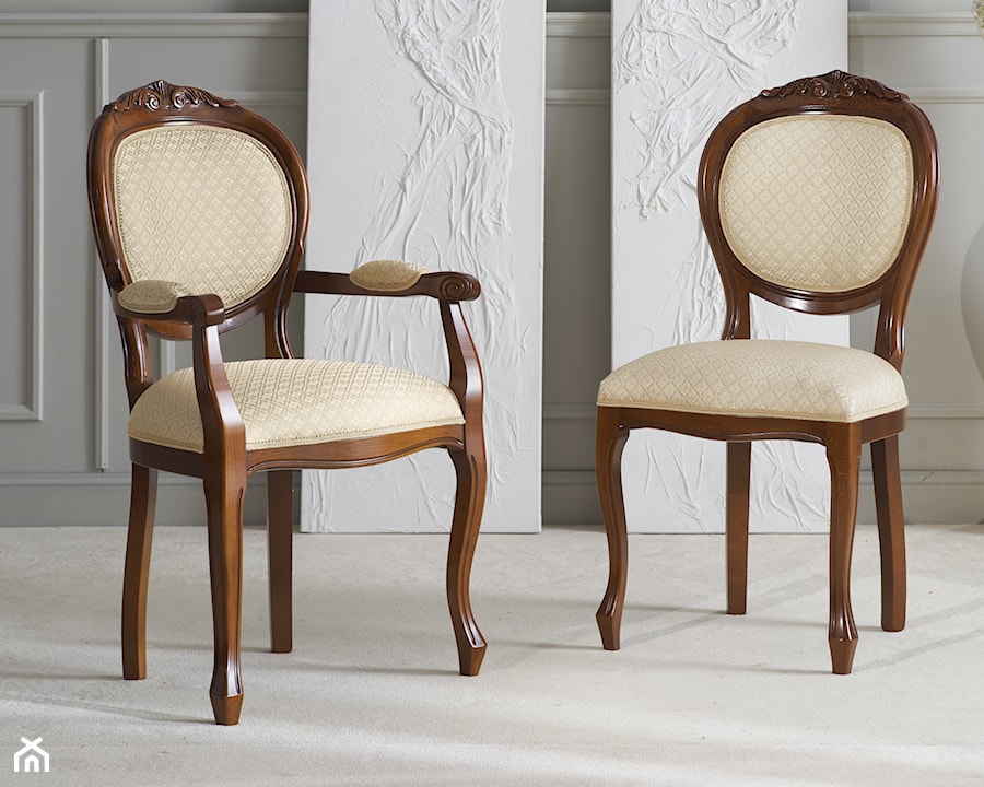 Klasyczne krzesła do eleganckiej restauracji - zdjęcie od Green Valley Meble Premium