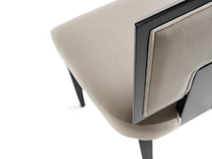 Krzesło tapicerowane szare