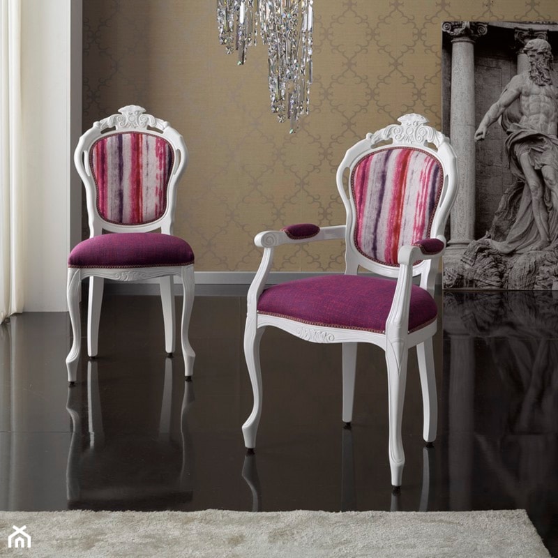 Krzesła Veneziana do klasycznej jadalni - zdjęcie od Green Valley Meble Premium - Homebook