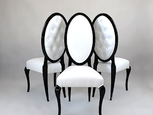 Eleganckie krzesła tapicerowane w stylu Glamour - zdjęcie od Green Valley Meble Premium