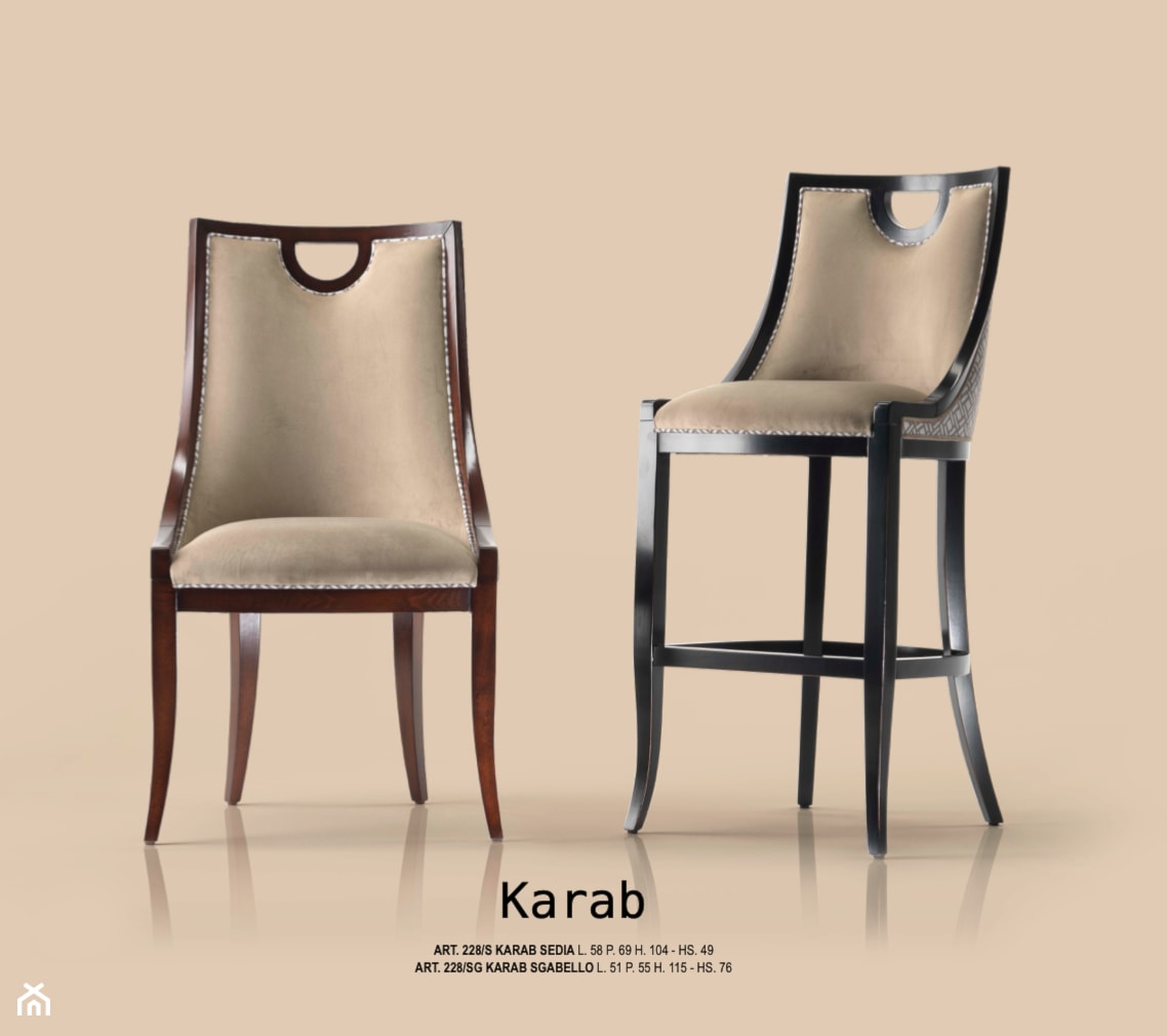 Krzesła Karab - zdjęcie od Green Valley Meble Premium - Homebook