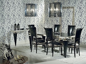 Czarny stół do jadalni glamour - zdjęcie od Green Valley Meble Premium