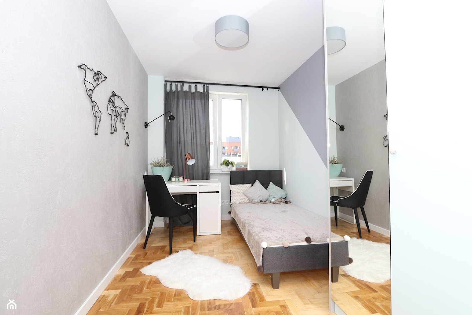 Ciepłe mieszkanie 3 pokojowe - Pokój dziecka - zdjęcie od Latre DESIGN - Homebook
