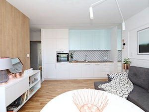 Ciepłe mieszkanie 3 pokojowe - Kuchnia - zdjęcie od Latre DESIGN
