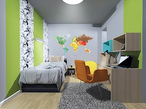 Prezentujemy pokój dla 10-latka. - Pokój dziecka, styl nowoczesny - zdjęcie od Latre DESIGN
