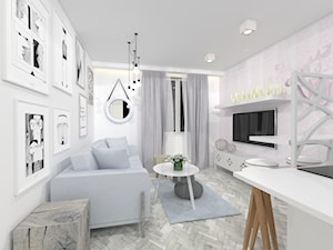 Przytulne mieszkanie w skandynawskim stylu - Salon, styl skandynawski - zdjęcie od Latre DESIGN