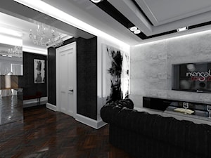 Apartament Millenium Hall Rzeszów - Salon, styl glamour - zdjęcie od Latre DESIGN