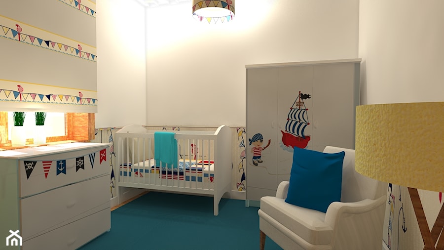 pokoje dziecięce - Pokój dziecka, styl tradycyjny - zdjęcie od Paulina Sobolewska Projektowanie Wnętrz