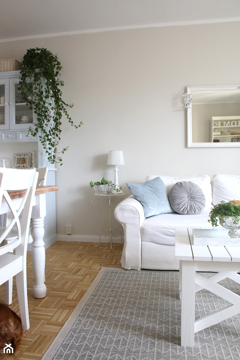 Nowy salon - Salon, styl glamour - zdjęcie od Joanna Bryk - My little white home