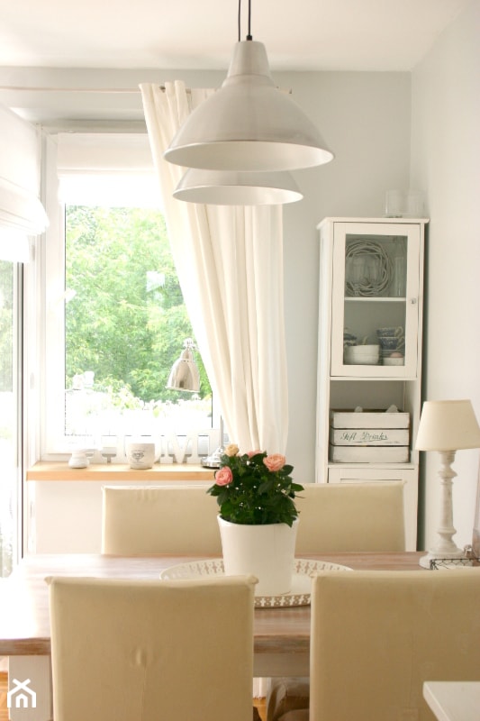 Salon - Jadalnia, styl rustykalny - zdjęcie od Joanna Bryk - My little white home