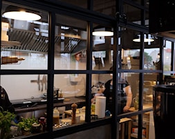 Loftowe drzwi przesuwne - Kuchnia, styl industrialny - zdjęcie od Icon Concept - Homebook