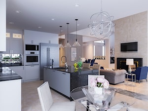 Rezydencja I Boca Raton Floryda USA - Kuchnia, styl glamour - zdjęcie od LIL Design
