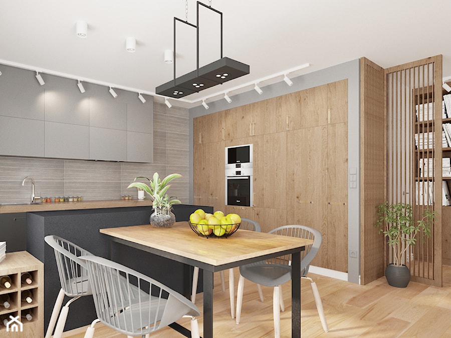 Mieszkanie we Wrocławiu V - Kuchnia, styl nowoczesny - zdjęcie od LIL Design
