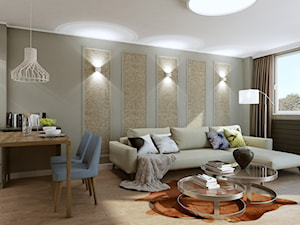 Apartament we Wrocławiu - Salon, styl nowoczesny - zdjęcie od LIL Design