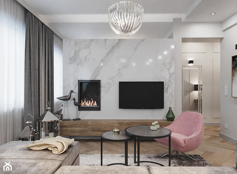 Apartament Babiego Lata - Salon, styl tradycyjny - zdjęcie od LIL Design