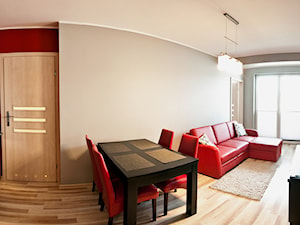 Apartament nad morzem 3 - Salon, styl nowoczesny - zdjęcie od I&E DESIGN