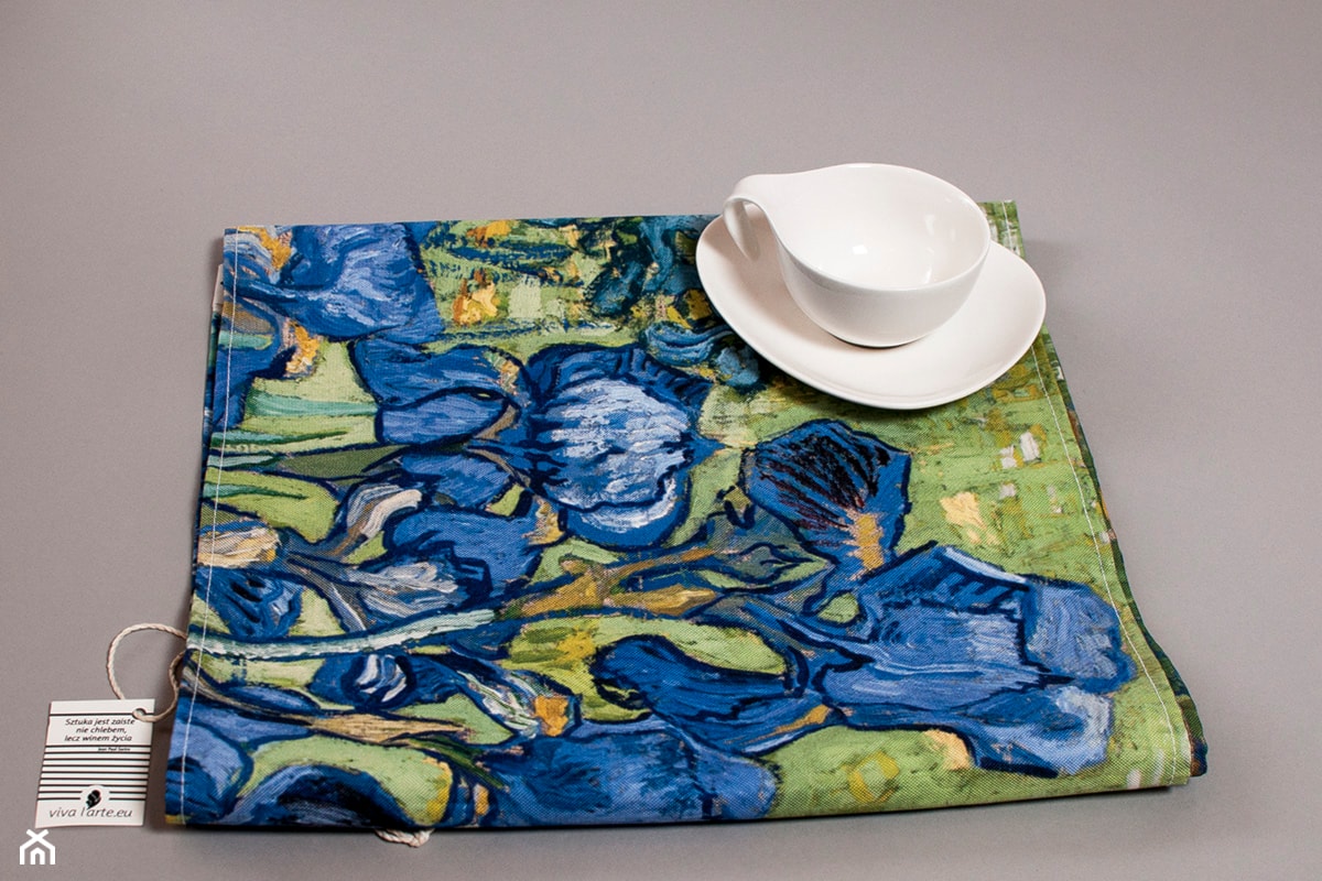 Bieżnik na stół z fragmentem obrazu Vincenta van Gogha - zdjęcie od Viva l'arte - Homebook
