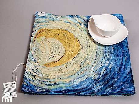 Aranżacje wnętrz - Jadalnia: Bieżnik na stół z fragmentem obrazu Vincenta van Gogha - Viva l'arte . Przeglądaj, dodawaj i zapisuj najlepsze zdjęcia, pomysły i inspiracje designerskie. W bazie mamy już prawie milion fotografii!