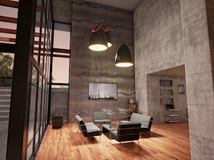 Nowoczesny Loft - Salon, styl nowoczesny - zdjęcie od Flash&DQ
