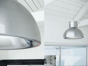 Aluminiowy szlif - styl loftowy w kuchni