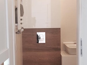 / SMALL BATHROOM / - Łazienka, styl nowoczesny - zdjęcie od NWA Pracownia Projektowa