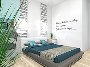 Sypialnia - Sypialnia, styl nowoczesny - zdjęcie od Studio graficzne SCHADE