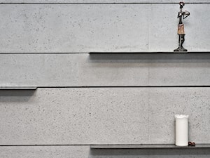Dom w Gdyni - Salon, styl nowoczesny - zdjęcie od B-loft beton dekoracyjny