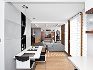 Apartament Gdańsk - Salon, styl minimalistyczny - zdjęcie od B-loft beton dekoracyjny