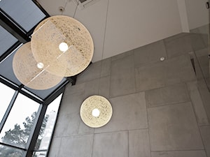 Rezydencja w Gdańsku - Salon, styl nowoczesny - zdjęcie od B-loft beton dekoracyjny