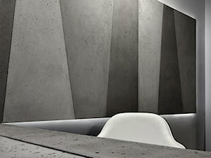 Ściana i biuro z betonu architektonicznego