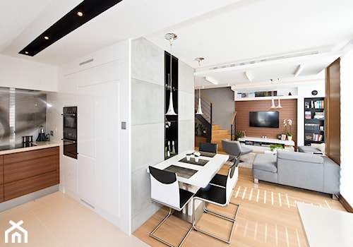 Apartament Gdańsk - Kuchnia, styl minimalistyczny - zdjęcie od B-loft beton dekoracyjny