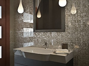 Mała łazienka - Łazienka, styl nowoczesny - zdjęcie od studio BOMBE