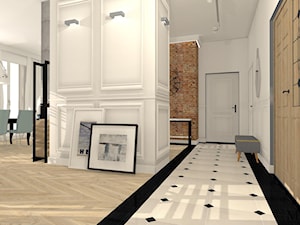 Apartament z XIX w. - Hol / przedpokój, styl tradycyjny - zdjęcie od mj-atelier.com