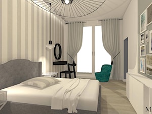 master bedroom _sypialnia - Sypialnia, styl tradycyjny - zdjęcie od mj-atelier.com