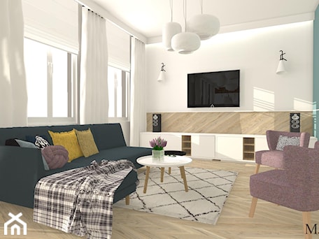 Aranżacje wnętrz - Salon: Apartament z XIX w. - Średni biały zielony salon, styl tradycyjny - mj-atelier.com. Przeglądaj, dodawaj i zapisuj najlepsze zdjęcia, pomysły i inspiracje designerskie. W bazie mamy już prawie milion fotografii!