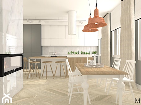 Aranżacje wnętrz - Jadalnia: Apartament z czernią - Średnia szara jadalnia jako osobne pomieszczenie, styl nowoczesny - mj-atelier.com. Przeglądaj, dodawaj i zapisuj najlepsze zdjęcia, pomysły i inspiracje designerskie. W bazie mamy już prawie milion fotografii!